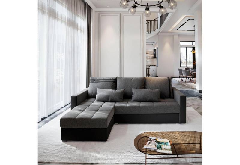 Masseno Ecksofa KOS PIK mit Schlaffunktion L-Form, Sofa mit Bettkasten von Masseno