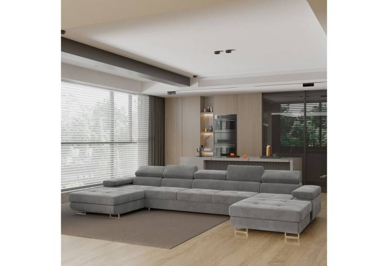 Masseno Ecksofa OMBRA mit Schlaffunktion U-Form, Sofa mit Bettkasten Masseno Ecksofa OMBRA mit Schlaffunktion U-Form, Sofa mit Bettkasten von Masseno