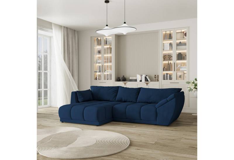 Masseno Ecksofa ORENTI mit Schlaffunktion L-Form, Sofa mit Bettkasten von Masseno