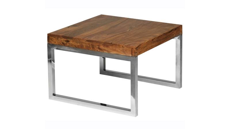 Beistelltisch Sheesham massiv gebeizt - quadratisch - 60 x 60 cm - GRETE Beistelltisch Sheesham massiv gebeizt - quadratisch - 60 x 60 cm - GRETE von Massivart