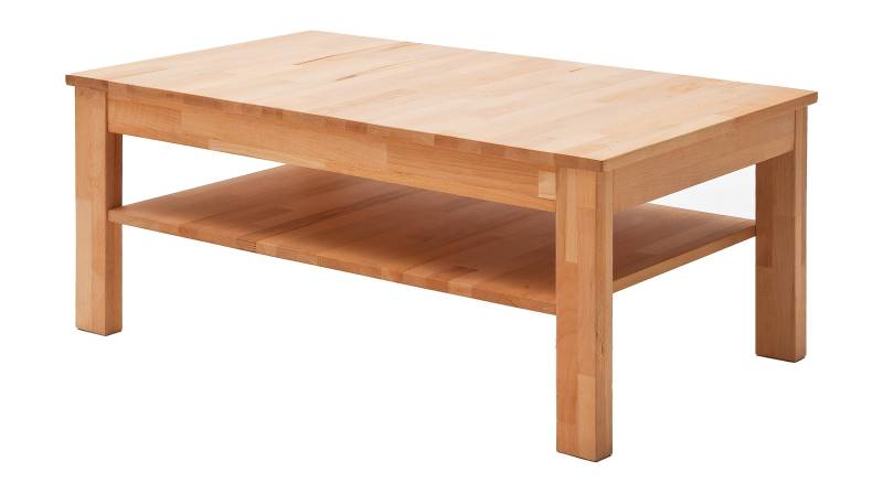 Couchtisch Massivholz Kernbuche geölt 104 x 62 cm - FENJA von Massivart