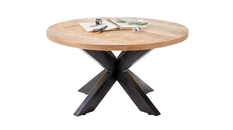 Couchtisch Massivholz rund - 80 x 80 cm - Mango - ACE Couchtisch Massivholz rund - 80 x 80 cm - Mango - ACE von Massivart