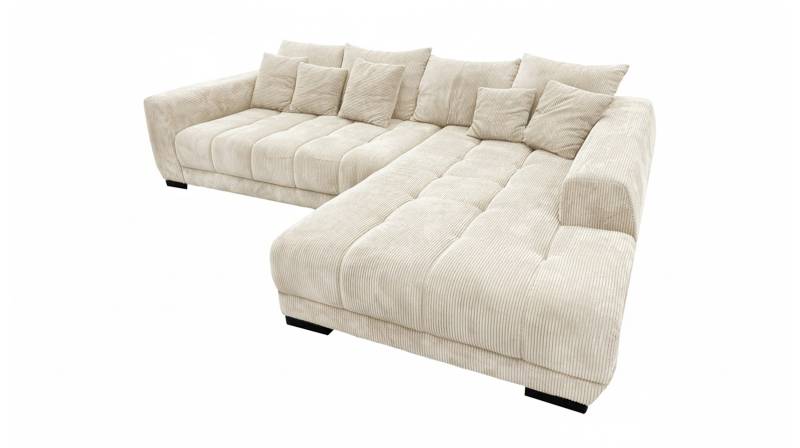 Ecksofa Cord beige 300 x 215 cm - OT rechts - ARTEMIS Ecksofa Cord beige 300 x 215 cm - OT rechts - ARTEMIS von Massivart