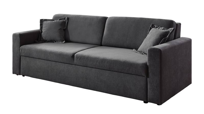 Schlafsofa grau 235 cm - BOXER von Massivart