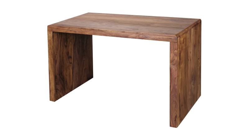 Schreibtisch Sheesham Massivholz 140 x 80 cm - BERAMUS von Massivart