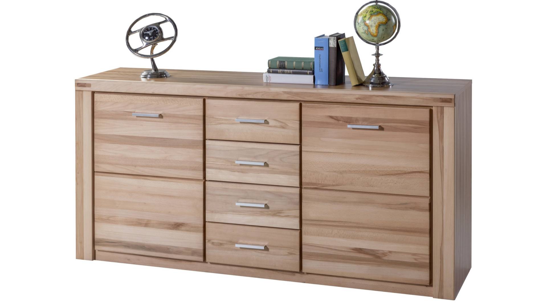 Sideboard Kernbuche teilmassiv geölt 159 cm - FREYJA Sideboard Kernbuche teilmassiv geölt 159 cm - FREYJA von Massivart
