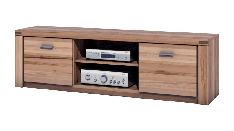 TV-Lowboard Kernbuche teilmassiv geölt 170 cm - FREYJA von Massivart