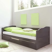 Bett mit Gästebett Grau von Massivio