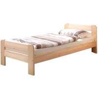 Futonbett aus Kiefer Massivholz massiv von Massivio