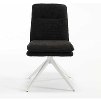 Hochwertige Stühle in Anthrazit und Weiß drehbar (2er Set) von Massivio