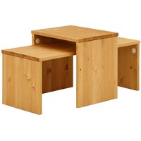 Holztisch Set aus Kiefer Massivholz modern (zweiteilig) von Massivio