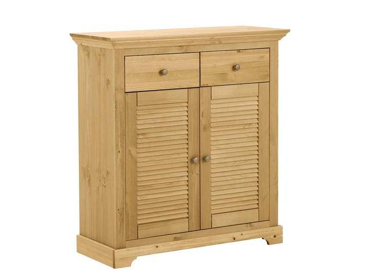 Landhausschrank mit Schuhablagen Kiefer Massivholz Landhausschrank mit Schuhablagen Kiefer Massivholz von Massivio