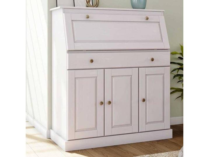 Schreibsekretär Landhaus mit 3 Türen drei Schubladen Schreibsekretär Landhaus mit 3 Türen drei Schubladen von Massivio