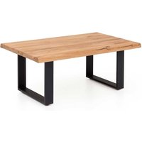 Sofa Tisch modern im Industry und Loft Stil natürlicher Baumkante von Massivio