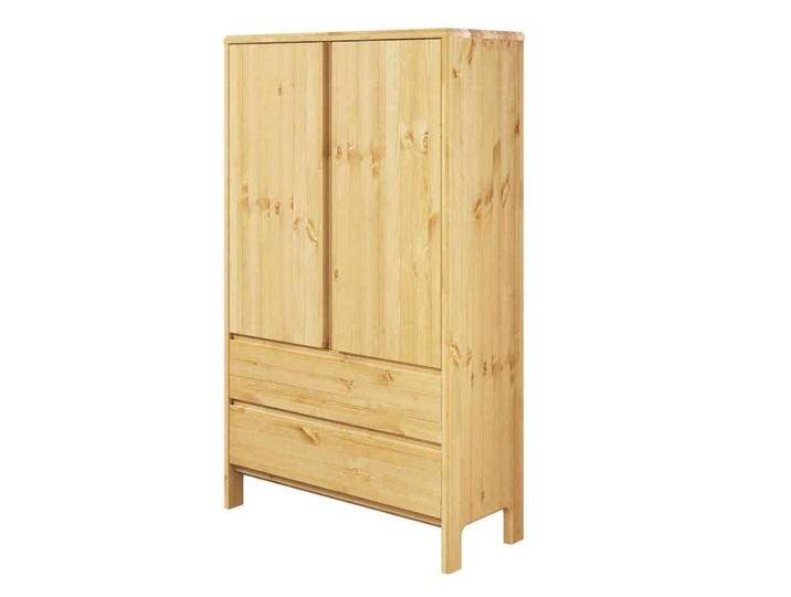 Waescheschrank aus Kiefer Massivholz Landhausstil von Massivio