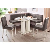 massivline&more Eckbankgruppe "Anna" Set, 4 Stk. tlg. mit 2 Stühlen mit massiven Gestell massivline&more Eckbankgruppe "Anna" Set, 4 Stk. tlg. mit 2 Stühlen mit massiven Gestell von Massivline & More