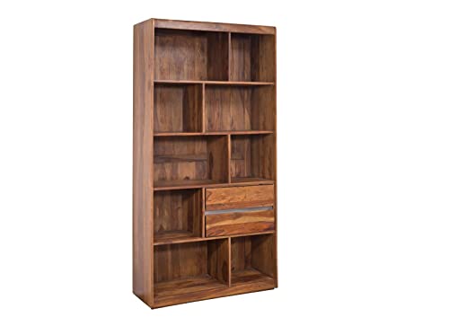 Sheesham Regal Massivholz Palisander Sydney #124 von MASSIVMOEBEL24.DE