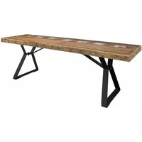 Bank Altholz 150x40x45 mehrfarbig lackiert INDUSTRIAL 14 Bank Altholz 150x40x45 mehrfarbig lackiert INDUSTRIAL 14 von Massivmoebel24