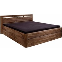 Bett mit Schublade Sheesham 200x200 smoked cherry gebeizt TORONTO 159 Bett mit Schublade Sheesham 200x200 smoked cherry gebeizt TORONTO 159 von Massivmoebel24