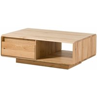 Couchtisch Wildeiche 110x70x40 natur geölt cardiff 160 von MASSIVMOEBEL24.DE