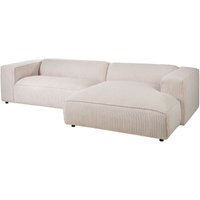 Ecksofa 304x164x69 Ottomane rechts Cord elfenbein VALENCIA Ecksofa 304x164x69 Ottomane rechts Cord elfenbein VALENCIA von Massivmoebel24