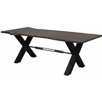 Esstisch Akazie 240x100x76 grau lackiert iron label 118 Esstisch Akazie 240x100x76 grau lackiert iron label 118 von Massivmoebel24