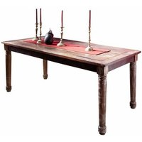 Esstisch Altholz 180x90x76 mehrfarbig lackiert fable 08 Esstisch Altholz 180x90x76 mehrfarbig lackiert fable 08 von Massivmoebel24