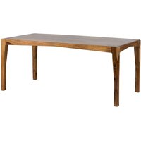 Esstisch Sheesham 160x85x77 braun lackiert ANCONA 0102 von Massivmoebel24