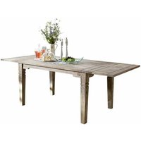 Massivmoebel24 - Esstisch mit Ansteckplatten Sheesham 140-180/220x90x76 grau geölt leeds 52 Massivmoebel24 - Esstisch mit Ansteckplatten Sheesham 140-180/220x90x76 grau geölt leeds 52 von Massivmoebel24