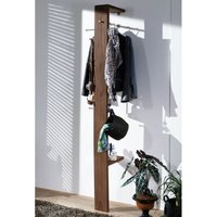 Garderobe Sheesham 36x32x200 smoked cherry gebeizt toronto 143 von Massivmoebel24