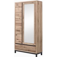 Garderobe Wildeiche 103x40x205 bianco geölt villanders 230 Garderobe Wildeiche 103x40x205 bianco geölt villanders 230 von Massivmoebel24