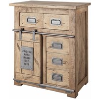 Kommode Mango 70x45x85 whitewash lackiert RAILWAY 311 Kommode Mango 70x45x85 whitewash lackiert RAILWAY 311 von Massivmoebel24