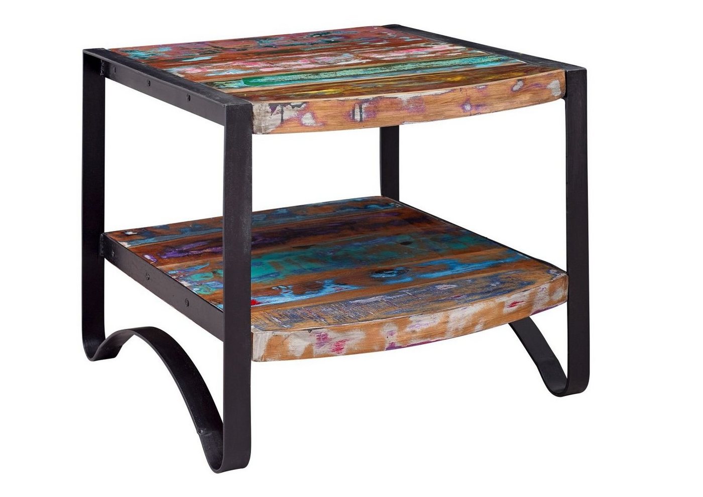 Massivmoebel24 Beistelltisch INDUSTRIAL (Beistelltisch Altholz 60x60x50 lackiert INDUSTRIAL #46) Massivmoebel24 Beistelltisch INDUSTRIAL (Beistelltisch Altholz 60x60x50 lackiert INDUSTRIAL #46) von Massivmoebel24