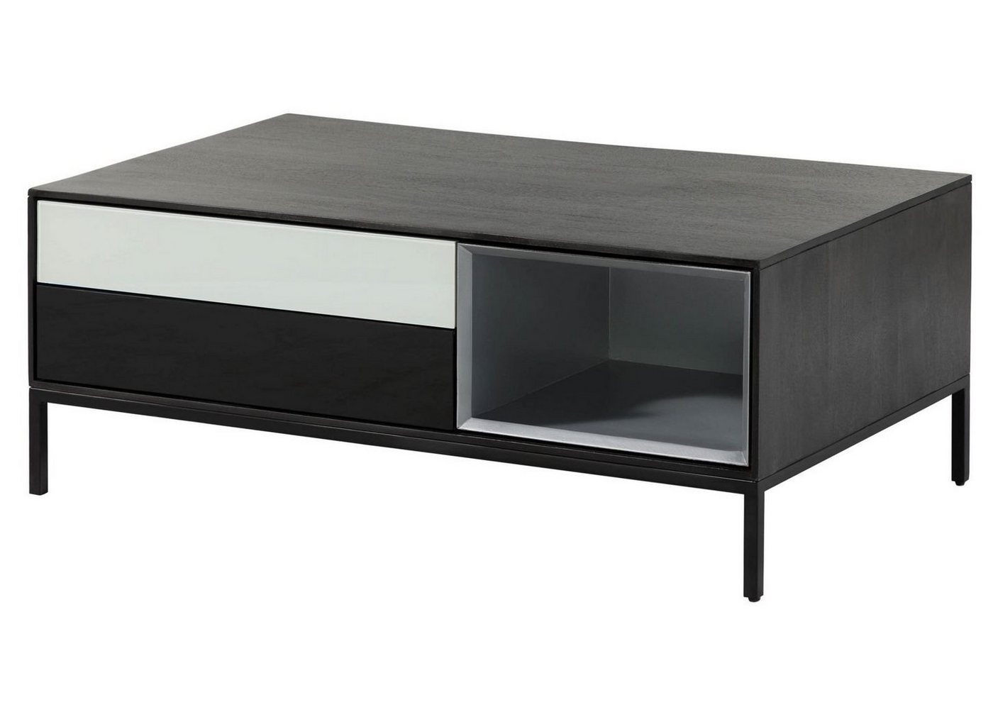 Massivmoebel24 Couchtisch CHICAGO (Couchtisch Mango 112x67x43 dunkelgrau geölt CHICAGO #212) Massivmoebel24 Couchtisch CHICAGO (Couchtisch Mango 112x67x43 dunkelgrau geölt CHICAGO #212) von Massivmoebel24