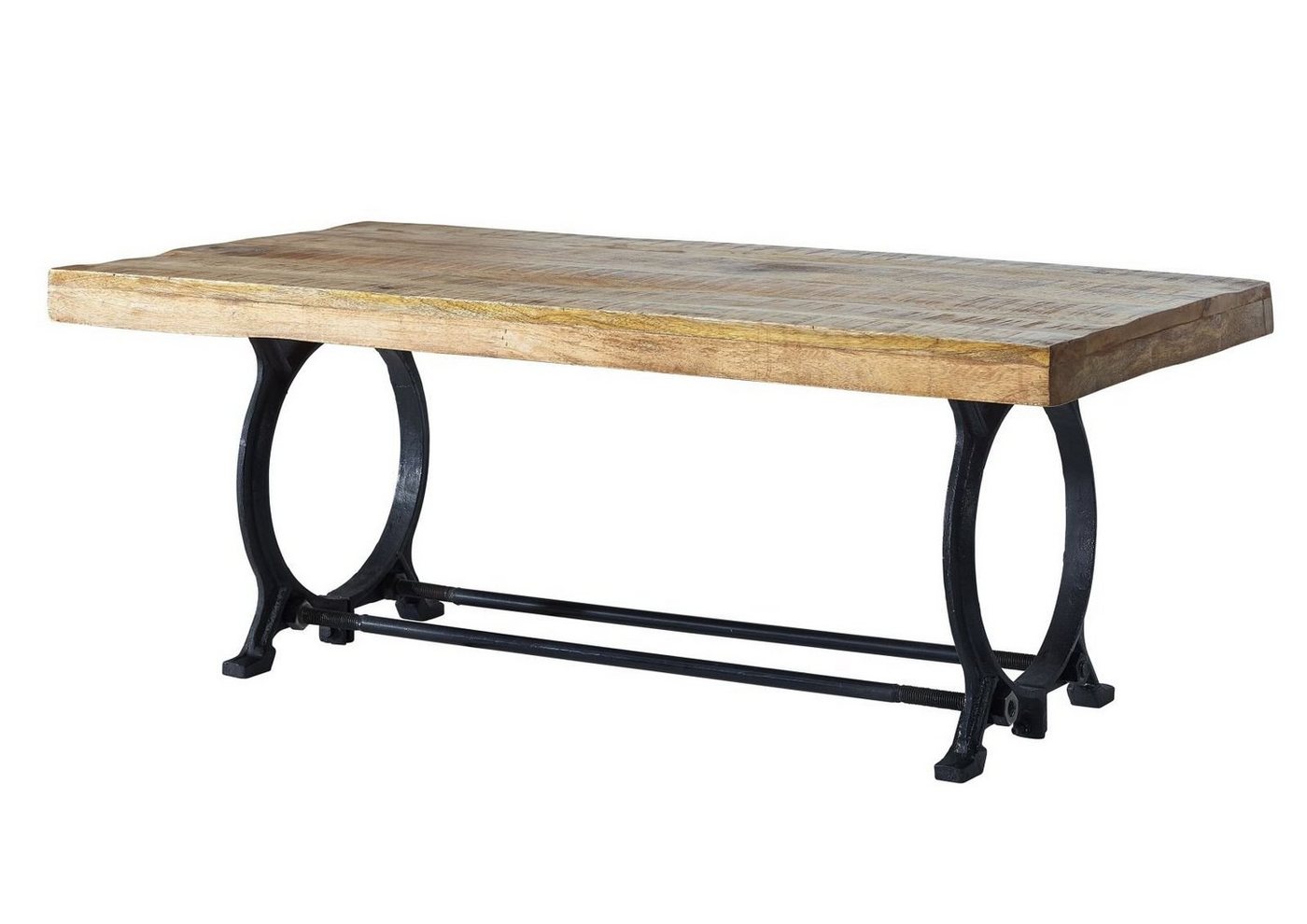 Massivmoebel24 Couchtisch INDUSTRIAL (Couchtisch Altholz 120x60x45 lackiert INDUSTRIAL #35) von Massivmoebel24