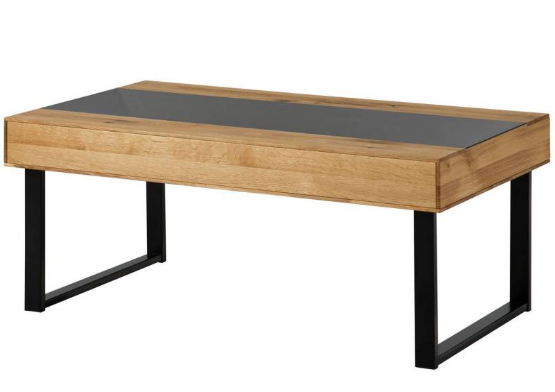 Massivmoebel24 Couchtisch LINDAU (Wildeiche 120x65x45 natur geölt LINDAU #01), Wildeiche 120x65x45 natur geölt LINDAU #01 von Massivmoebel24