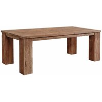 Esstisch Teak 200x110x76 natur unbehandelt bassano 103 von Massivmoebel24