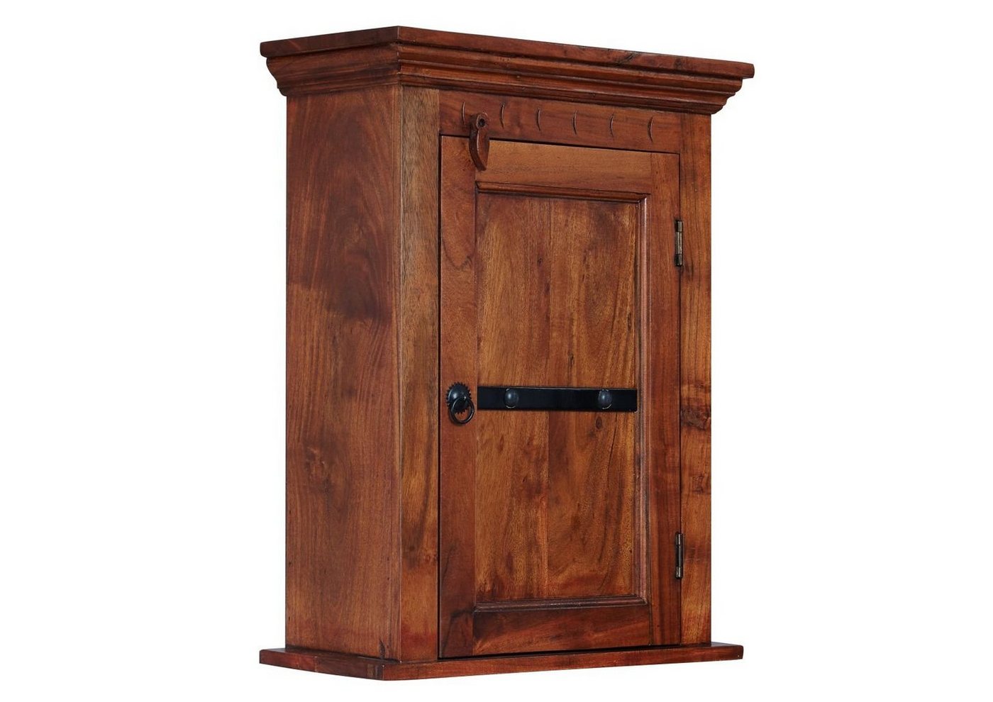 Massivmoebel24 Hängeschrank (Hängeschrank Akazie 52x24x69 nougat lackiert OXFORD #1003) Hängeschrank Akazie 52x24x69 nougat lackiert OXFORD #1003 von Massivmoebel24