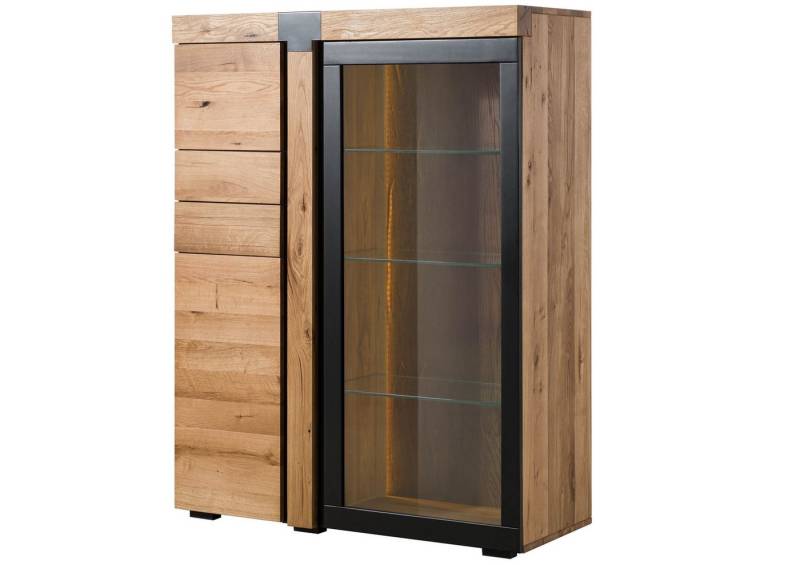 Massivmoebel24 Highboard (Eiche 110x45x144 natur geölt ROTTERDAM #100), Eiche 110x45x144 natur geölt ROTTERDAM #100 Massivmoebel24 Highboard (Eiche 110x45x144 natur geölt ROTTERDAM #100), Eiche 110x45x144 natur geölt ROTTERDAM #100 von Massivmoebel24