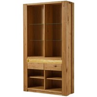 Regal Wildeiche 113x40x205 tabacco brown geölt kent 329 von Massivmoebel24