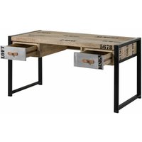 Massivmoebel24 - Schreibtisch Mango 150x70x76 natur bedruckt factory 124 Massivmoebel24 - Schreibtisch Mango 150x70x76 natur bedruckt factory 124 von Massivmoebel24