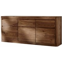 Sideboard Sheesham 185x40x80 smoked cherry gebeizt toronto 101 Sideboard Sheesham 185x40x80 smoked cherry gebeizt toronto 101 von Massivmoebel24