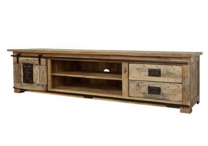 Massivmoebel24 TV-Board (Massivholz), TV-Board Mango 200x55x50 natur lackiert RAILWAY #136 Massivmoebel24 TV-Board (Massivholz), TV-Board Mango 200x55x50 natur lackiert RAILWAY #136 von Massivmoebel24