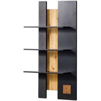Massivmoebel24 - Wandregal Wildeiche 58x21,5x110 natur geölt/lackiert kitzbühel 124 von Massivmoebel24