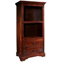 Regal Akazie 68x44x140 nougat lackiert OXFORD 1010 Regal Akazie 68x44x140 nougat lackiert OXFORD 1010 von Massivmoebel24
