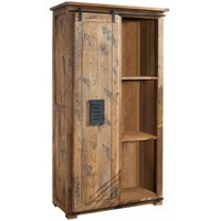 Schrank Mango 100x50x190 natur lackiert railway 115 Schrank Mango 100x50x190 natur lackiert railway 115 von Massivmoebel24