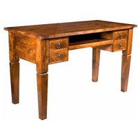 Schreibtisch Akazie 130x60x77 honig lackiert OXFORD 0506 Schreibtisch Akazie 130x60x77 honig lackiert OXFORD 0506 von Massivmoebel24