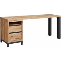 Schreibtisch Wildeiche 150x55x76 natur geölt VILLANDERS 140 Schreibtisch Wildeiche 150x55x76 natur geölt VILLANDERS 140 von Massivmoebel24