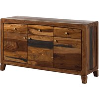Sideboard Sheesham 140x45x80 dunkelbraun lackiert ancona 222 Sideboard Sheesham 140x45x80 dunkelbraun lackiert ancona 222 von Massivmoebel24