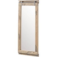 Spiegel Mango 59x6x145 whitewash lackiert railway 3010 von Massivmoebel24